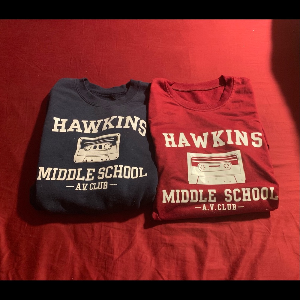 Women’s size M “Stranger Things” sweatshirt.